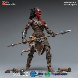 Custom Battle Knight — 6-Inch Medieval Action Figure