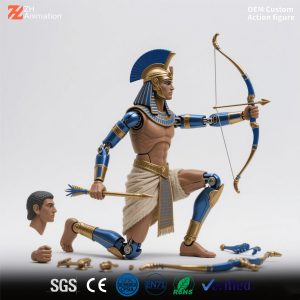 6-Inch Posable Collectible Statue | 1:9 Scale | PVC + ABS + POK + Fabric | MOQ 1000