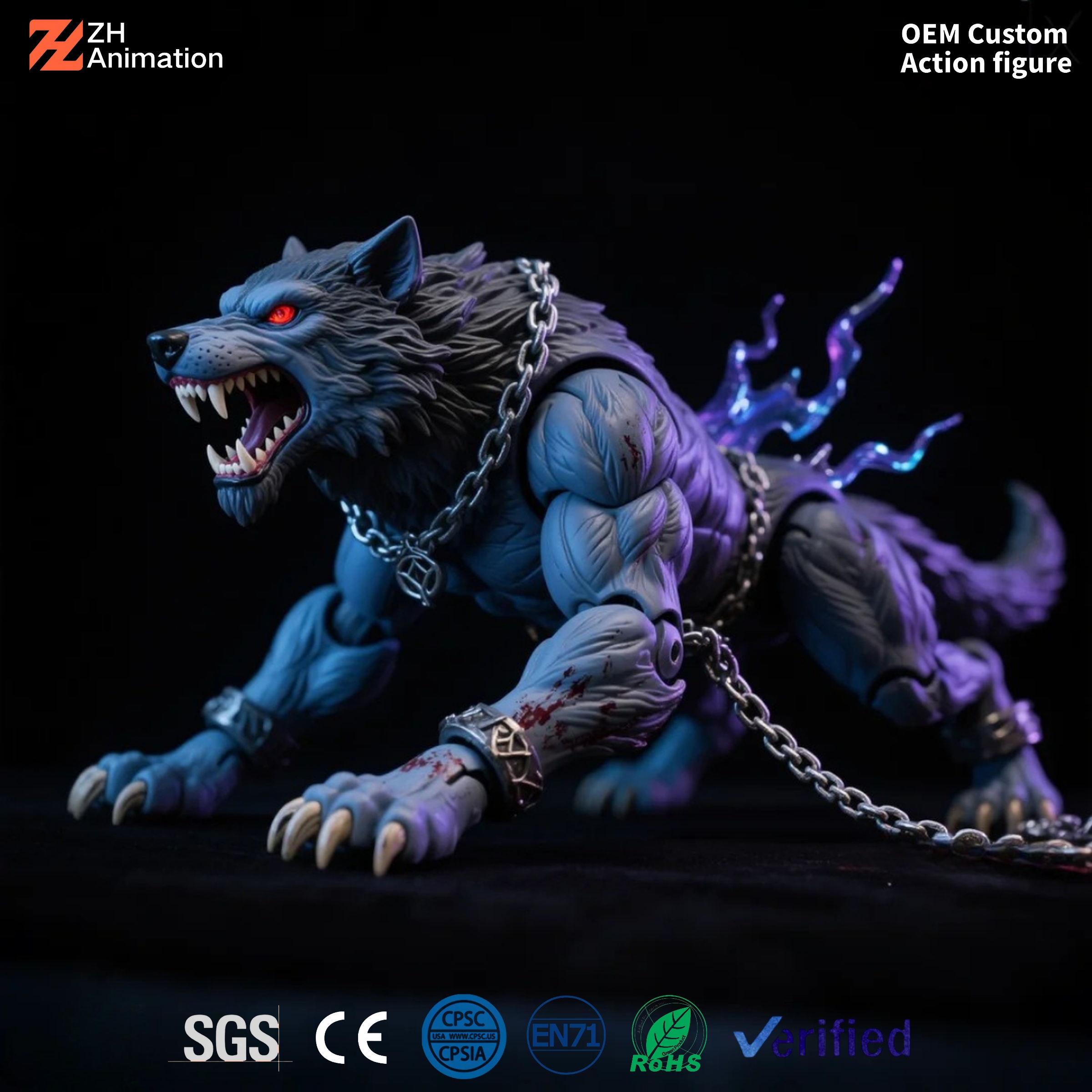 Custom Articulated Action Figure — Dragon Guardian