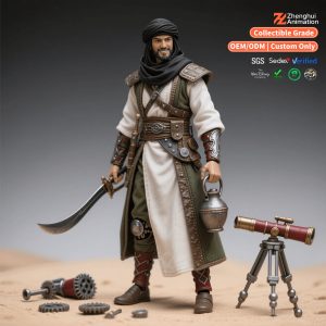 Articulated Toy OEM Supplier | 1:12 Scale | PVC + ABS + POK + Fabric | MOQ 1000