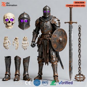 OEM PVC Action Figure Factory | 1:6 Scale | PVC + ABS + Fabric | AF-042