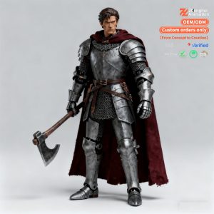 Custom Character Action Figure | 1:9 Scale | PVC + ABS | AF-046