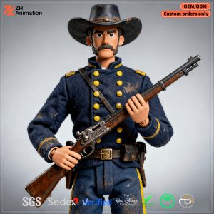 Premium Custom Figurine | 6-Inch | PVC + POM + Metal | AF-063