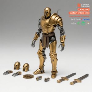 Action Figure Wholesale Supplier | 1:9 Scale | PVC + ABS + POM + Metal | MOQ 1000
