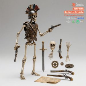 Custom Character Action Figure | 1:9 Scale | PVC + ABS + Fabric | AF-106