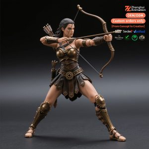 Action Figure Wholesale Supplier | 1:9 Scale | PVC + ABS + POM + Metal | AF-116