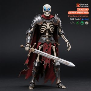 Action Figure Wholesale Supplier | 1:9 Scale | PVC + ABS + POM | AF-136