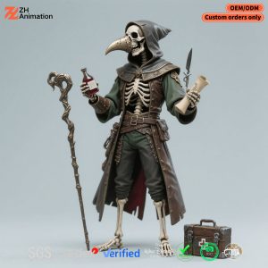 Premium Custom Figurine | 6-Inch | PVC + POM + Metal | AF-183