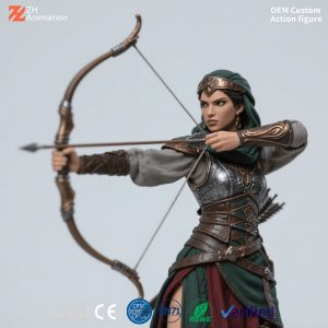 Gaming Figure Factory Direct | 1:9 Scale | PVC + POM + Metal | AF-191