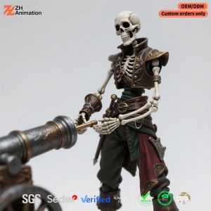 Custom Scale Figure Manufacturer | 6-Inch | PVC + ABS + POK + Fabric | AF-213