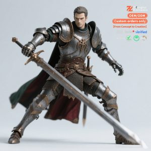 Action Figure Wholesale Supplier | 1:9 Scale | PVC + ABS + POM | AF-216