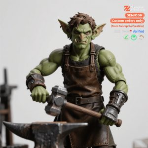 Action Figure Wholesale Supplier | 1:9 Scale | PVC + ABS + POM + Metal | AF-236
