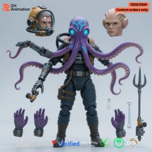 Custom Scale Figure Manufacturer | 6-Inch | PVC + ABS + POK + Fabric | AF-293