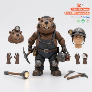 Posable Character Statue OEM | 1:12 Scale | PVC + POM + Metal | AF-295