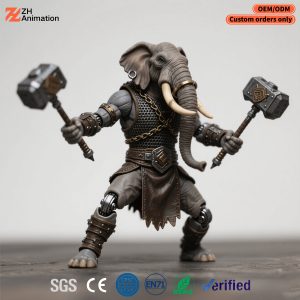 OEM PVC Action Figure Factory | 1:6 Scale | PVC + ABS | AF-302