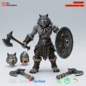 Custom Scale Figure Manufacturer | 6-Inch | PVC + ABS + POK + Fabric | AF-333