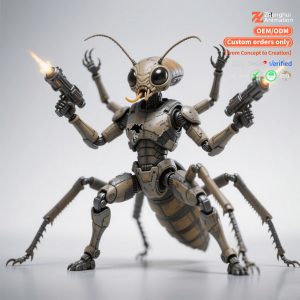 Action Figure Wholesale Supplier | 1:9 Scale | PVC + ABS + POM | AF-336