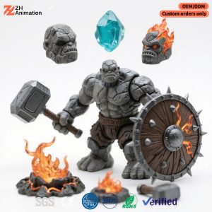 OEM PVC Action Figure Factory | 1:6 Scale | PVC + ABS | AF-342