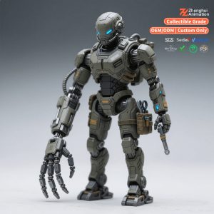 Articulated Toy OEM Supplier | 1:12 Scale | PVC + ABS + Metal | AF-345