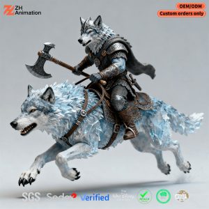 Premium Custom Figurine | 6-Inch | PVC + POM + Metal | AF-383