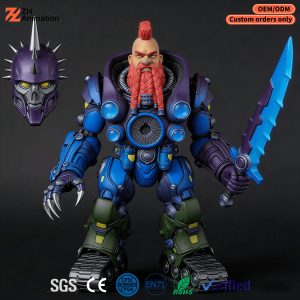 OEM PVC Action Figure Factory | 1:6 Scale | PVC + ABS | AF-422