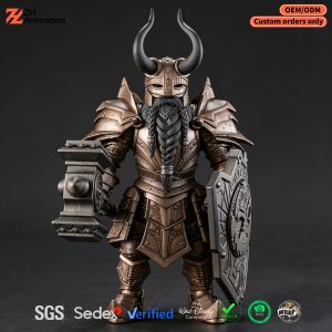 Premium Custom Figurine | 6-Inch | PVC + POM + Metal | AF-423