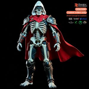 Custom Character Action Figure | 1:9 Scale | PVC + ABS + Fabric | AF-466