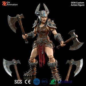 Gaming Figure Factory Direct | 1:9 Scale | PVC + POM + Metal | AF-471