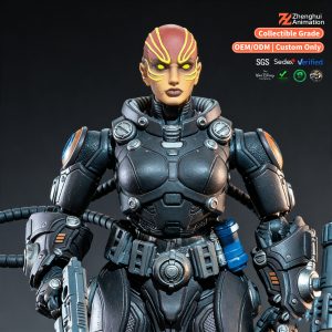 Articulated Toy OEM Supplier | 1:12 Scale | PVC + ABS + POK + Fabric | AF-485