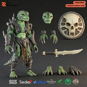 Custom Scale Figure Manufacturer | 6-Inch | PVC + ABS + POK + Fabric | AF-493