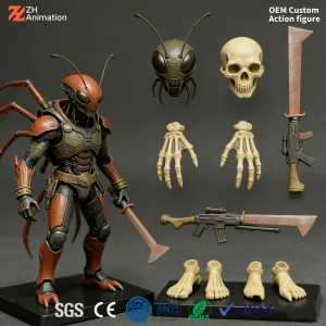 6-Inch Posable Collectible Statue | 1:9 Scale | PVC + ABS + POK + Fabric | AF-501