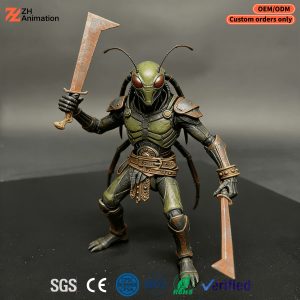 OEM PVC Action Figure Factory | 1:6 Scale | PVC + ABS | AF-502