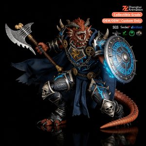 Posable Character Statue OEM | 1:12 Scale | PVC + POM + Metal | AF-535