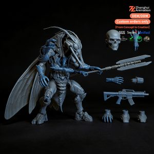 Action Figure Wholesale Supplier | 1:9 Scale | PVC + ABS + POM | AF-536