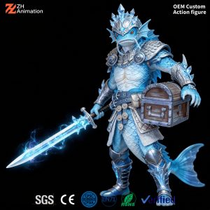 6-Inch Posable Collectible Statue | 1:9 Scale | PVC + ABS + POK + Fabric | AF-541