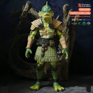 Custom Character Action Figure | 1:9 Scale | PVC + ABS + Fabric | AF-546