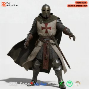 Custom Scale Figure Manufacturer | 6-Inch | PVC + ABS + POK + Fabric | AF-573