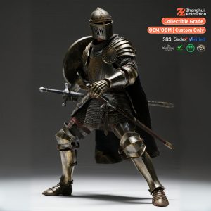 Posable Character Statue OEM | 1:12 Scale | PVC + POM + Metal | AF-575